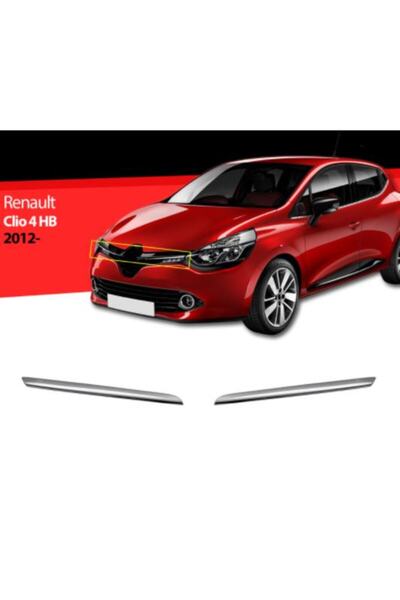 ŞüsCarOto Renault Clio 4 Hb Krom Ön Panjur 2 Parça 2012 Ve Üzeri