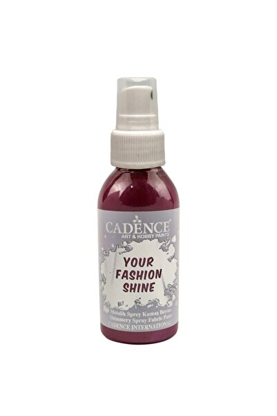 Cadence 1108 Bordo Metalik Fashion Sprey 100ml | Craft Hobi
