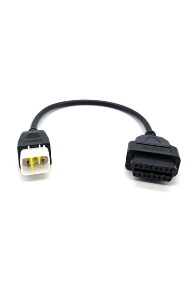 Streak ELM 327 Benellı Motosiklet Obd2 6 Pin 16 Çevirici Arıza Tespit Cihazı Kablosu