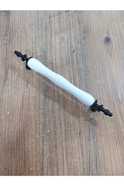 ARON 653-85-128-000 Desensiz Porselen Kulp Mutfak Vestiyer Mobilya Vestiyer Çekmece Dolap Kulbu 128mm