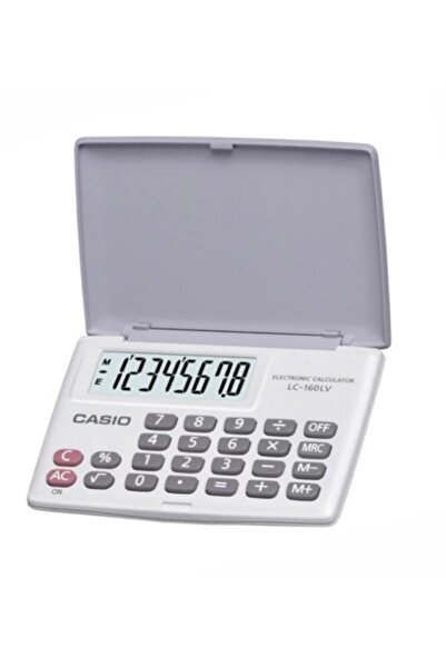 Casio Lc-160lv 8 Hane Cep Tipi Hesap Makinası