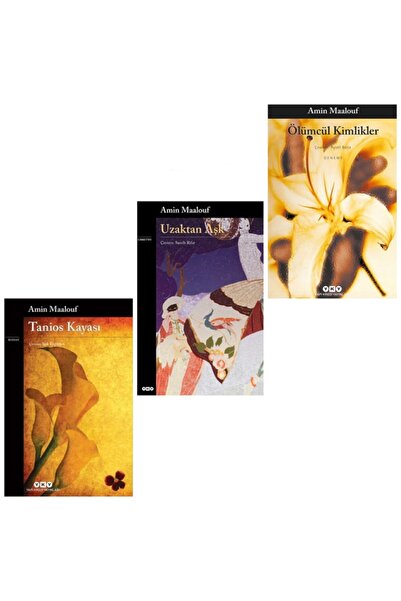 Yapı Kredi Yayınları Ölümcül Kimlikler Uzaktan Aşk Tanios Kayası