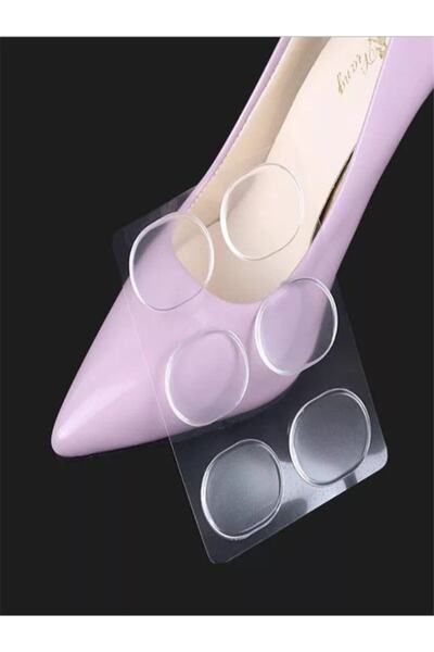 Tor Store 6'lı Nasır Ve Vurma Önleyici Silikon Ped Topuklu Ayakkabılar Için