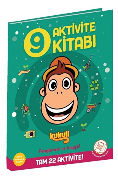 Beta Kids Kukuli Aktivite Kitabı - 9 / Buket Kurt / Beta Kids / 9786052429075