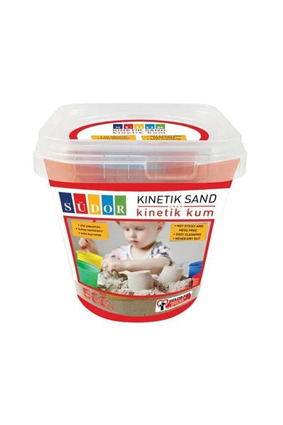 Südor Yellow with Kinetic Sand Bucket 500 G Mold Gift Ks02-2