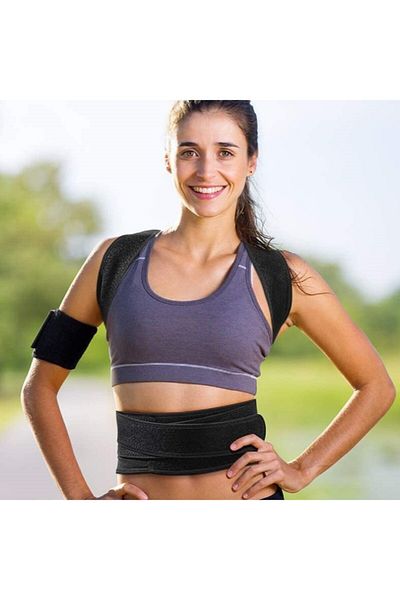 Ankaflex Back, Waist Shoulder Corrector, Anti-Hunchback Posturex Corset that Enables Standing Upright, Upright Posture Apparatus