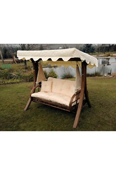 ÇELİKLER HALI MOBLYA Rattan Spero Yataklı Salıncak