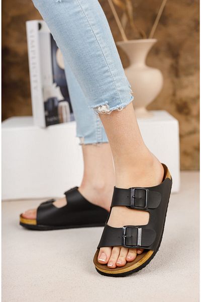 Life is Shoes Παντόφλες Birken με διπλό λουράκι