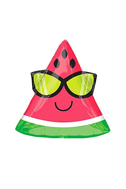 Parti dolabı بالون فويل على شكل شريحة بطيخ 56 سم