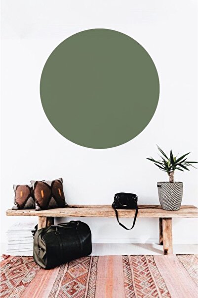 WALLHUMAN Bohem Yuvarlak Duvar Stickerı