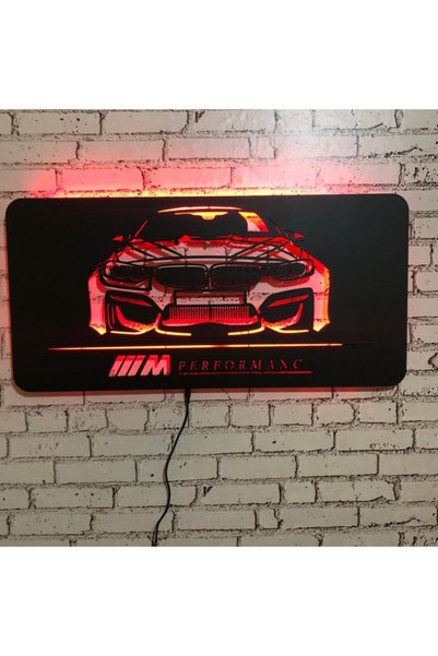 Generic Brand طاولة خشبية LED لأداء BMW M