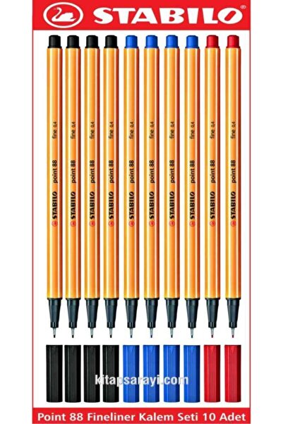 Stabilo Point 88 Fineliner Kalem Seti 10 Adet