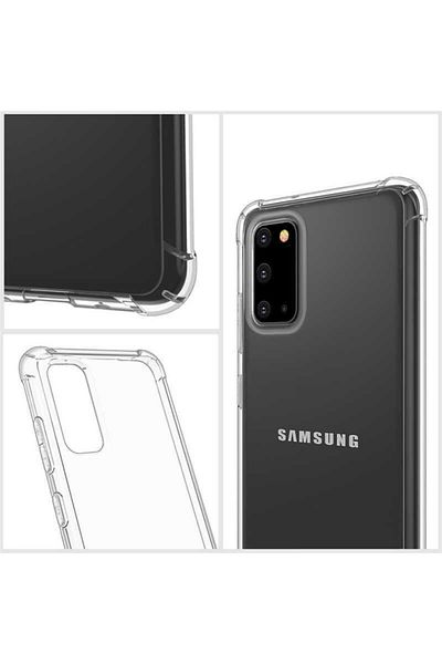 HTstore Galaxy A21S Case Nitro Anti Shock Silicone-No Color