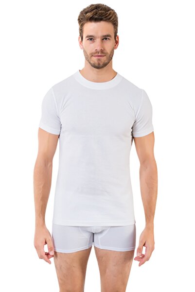 Öztaş Underwear 3'lü Erkek Doktor Yaka Fanila