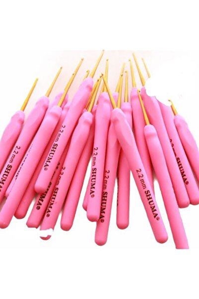 shuma Yumuşak Saplı Aluminyum Yün Tığı 3.5 Numara 3,5 Mm Tığ