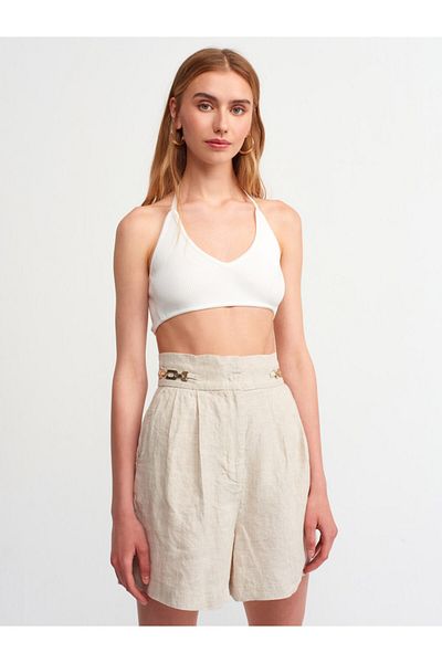 Dilvin 1061 Back Lace-up Knitwear Bralet