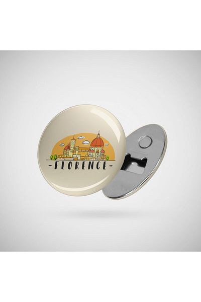 Fizello Акварелна отварачка за силует на Флоренция