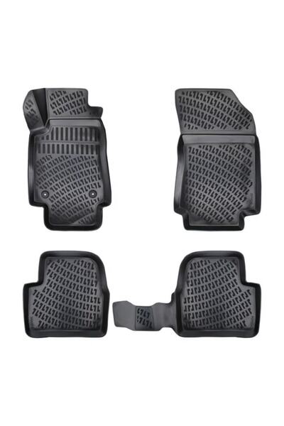 Rizline Citroen C3 2016 Sonrası Araca Özel 3D Havuzlu Paspas Siyah BMY