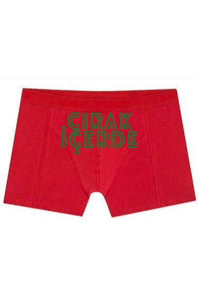 BoxerMasters Red Green Apprentice Printed Men's Boxers