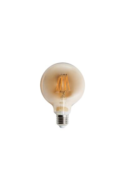 Cata 6 Watt Rustik Led G95 Glop Ampul 2700k Amber Rengi Ct-4286