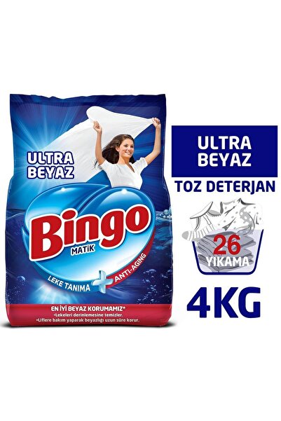 Bingo Matik Ultra Beyaz 4 Kg