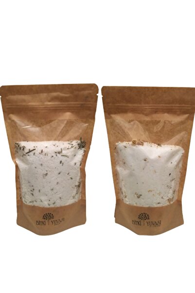 Bitki Yuvası Ayak Bakım Tuzu Seti 1kg Lavantalı 1kg Papatyalı Ayak Bakım Ve B...