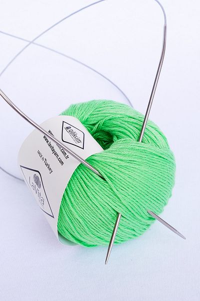 LaVita Yarn Baby Cotton 50 g Amigurumi, Punch, Χειροποίητο νήμα τακα για πλέξιμο (CRAWN FIST-8140)