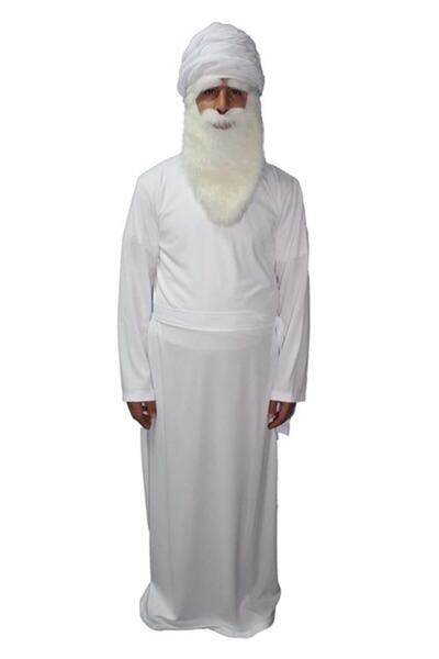 Bkmc Costum bunic cu barbă albă