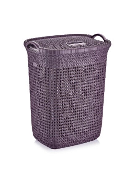 Rio Kirli Çamaşır Sepeti 52lt