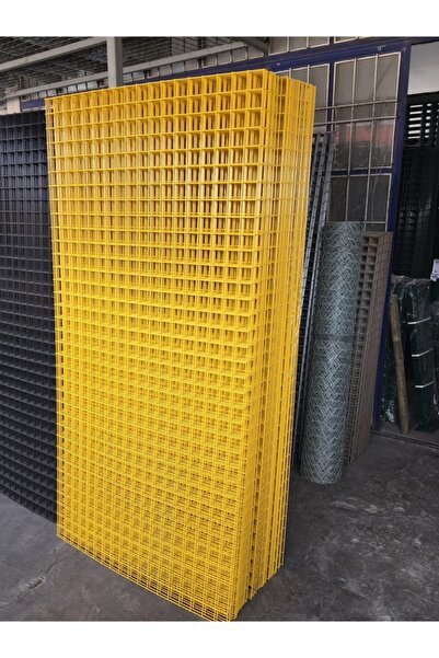 gokcetel Dekorasyon Tel Pano Sarı Boyalı Tel