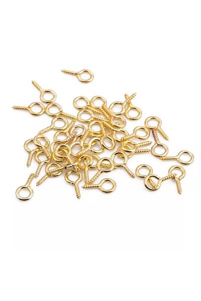 yiğit aksesuar 500 Pieces of Necklace Nails, Jewelry Nails, Necklace Screws