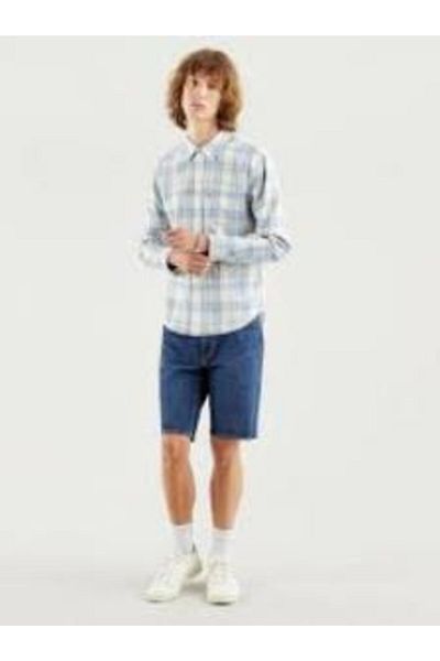 Levi's Cămașă în carouri cu dungi pentru bărbați - 86619-0047