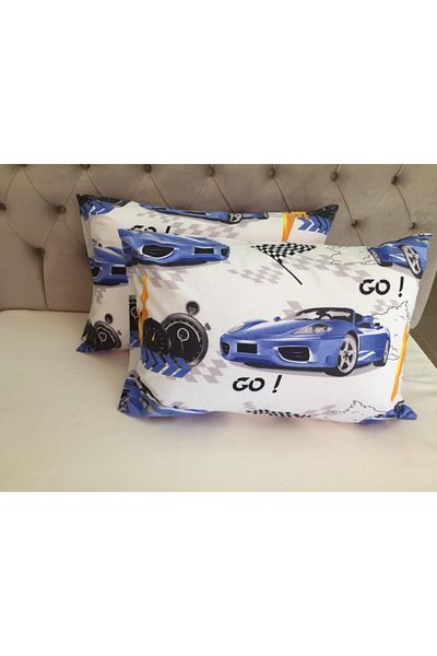 Çeyiz Bahçesi Go Car Σετ 2 Μαξιλαροθήκες 50&70