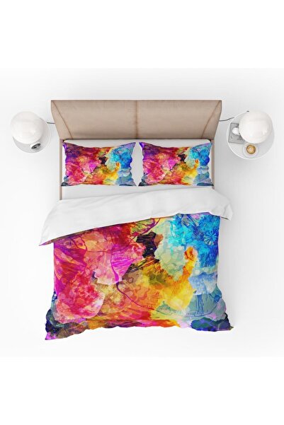 yok yok evim eve dair her şey Akvarel Sa deznom 3D Set posteljine