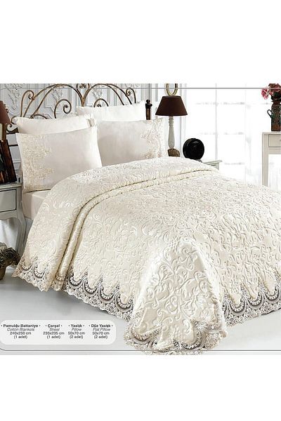 polo life Guipure Blanket Set