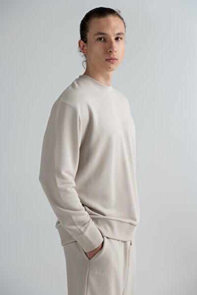 Eoselio Limited Edition Lightweight Unisex Sweatshirt Lte-03 Stone