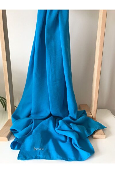 Invee Kadın Turkuaz Invee Caz Şal