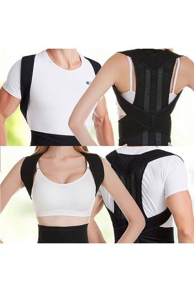 Ankaflex Double Underwire Upright Posture Anti-Hunchback Corset for Women Men Kyphosis Scoliosis Corset for Straight Posture
