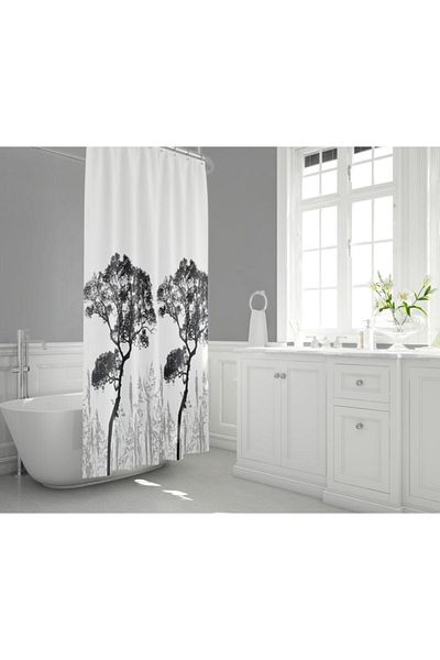 Zethome 3391 Model Perdeau de duș pentru baie cu o singură aripă - 1x180x200
