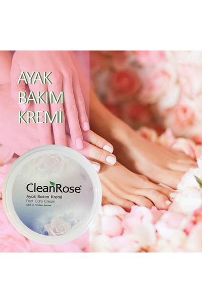 Clean Rose Foot Care Cream 125 Ml