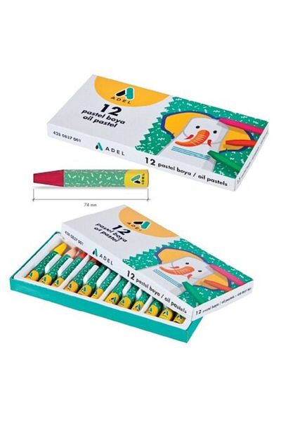 Adel 12 Crayons