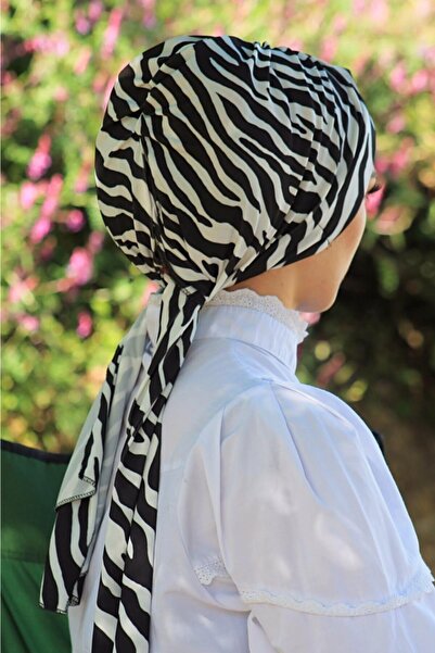 AMİSOS BONE Desenli Tasarım Hazır Bone Kadın Tesettür Giyim Şal/bone