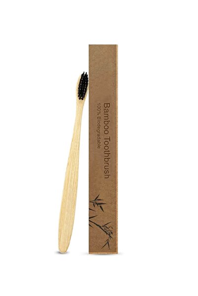 PetrikorPlus Antibacterial Natural Bamboo Soft Toothbrush