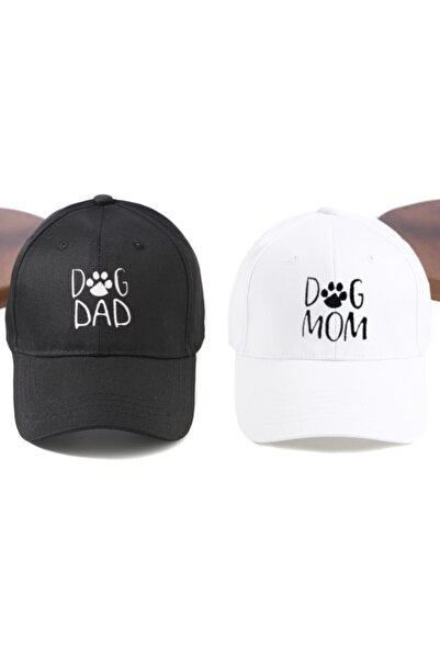 Genel Markalar Dog Dad & Dog Mom 2'li Basic Beyzbol Kep Set