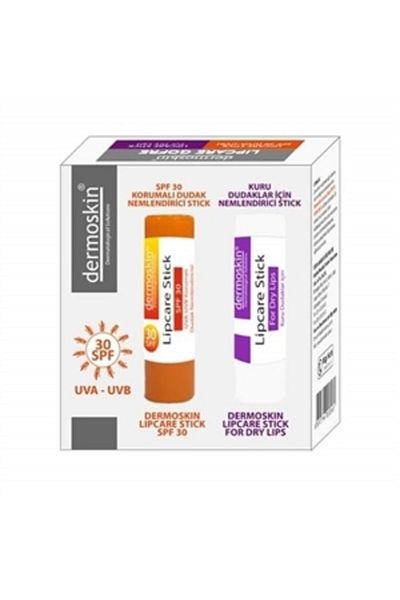 Dermoskin Lip Care Stick SPF 30 - Kofre Color Lip Laced