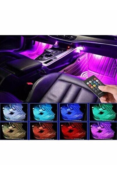 Şahbaz Group Volvo Xc60 Araç içi Aydınlatma Kumandalı 12 Led Ayak Altı Led -7...