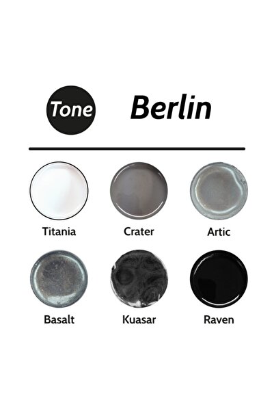 Resinin Tone Berlin Epoksi Pigment Seti 6x25 ml