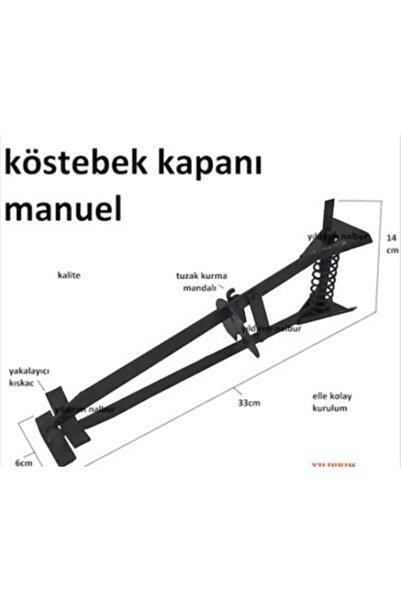 Genel Markalar Köstebek Kapanı Köstebek Kapanı Fak Tuzak Köstü