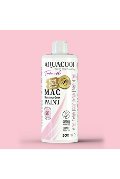 AQUA COOL Aquacool Trend M.a.c Hobi Boyası Su Bazlı Akrilik 510 - Bebe Pembe ...