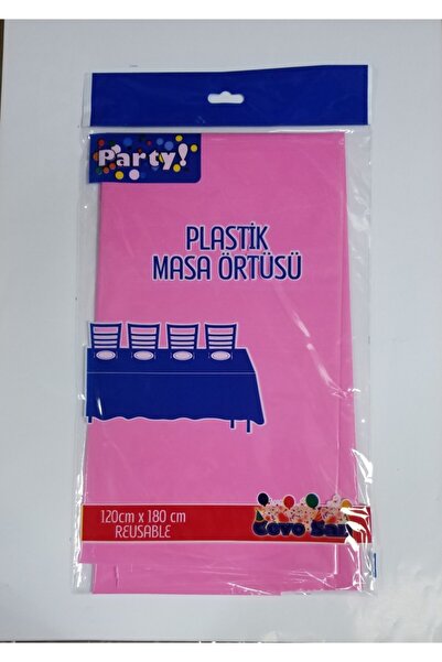Happyland Pembe Masa Örtüsü 120*180 Ölçülerinde